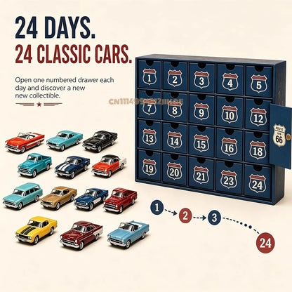 Classic American Cars Advent Calendar