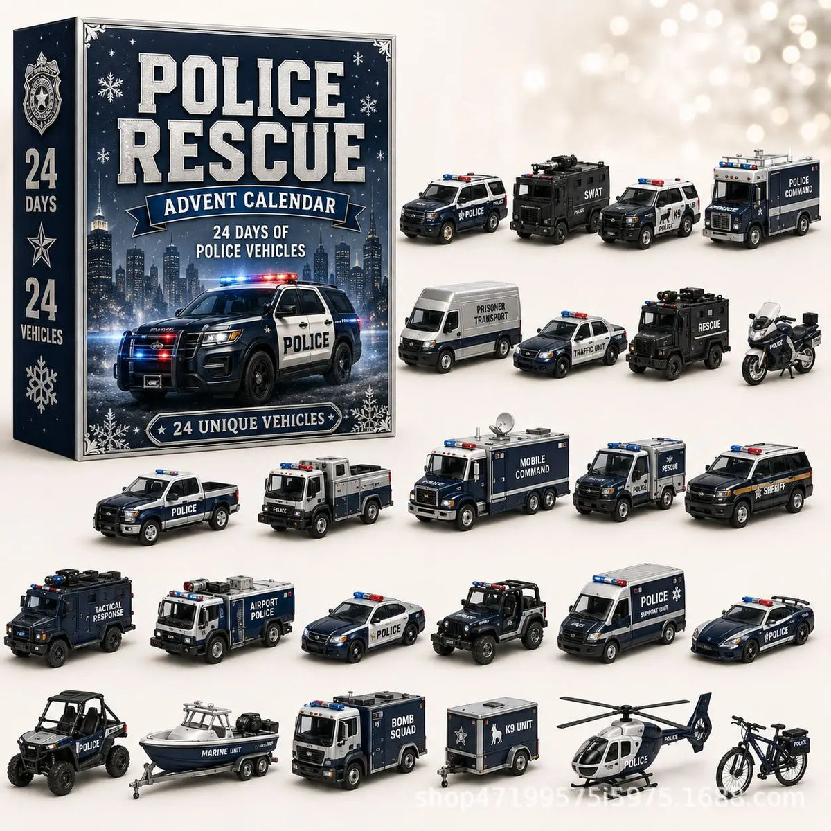 Classic American Cars Advent Calendar
