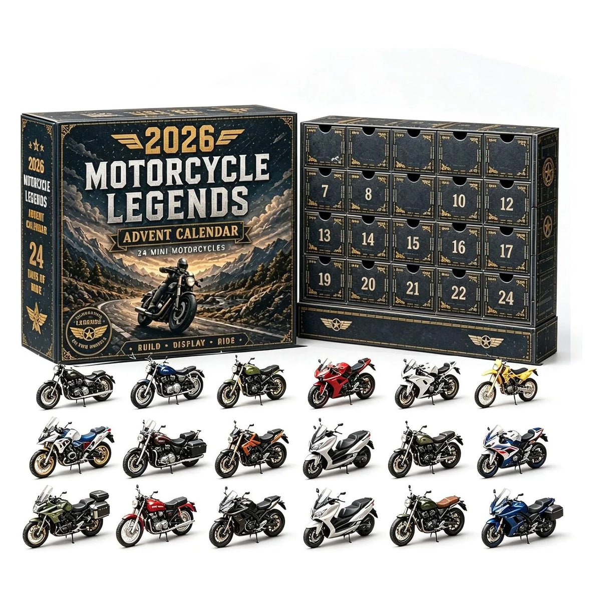 Classic American Cars Advent Calendar
