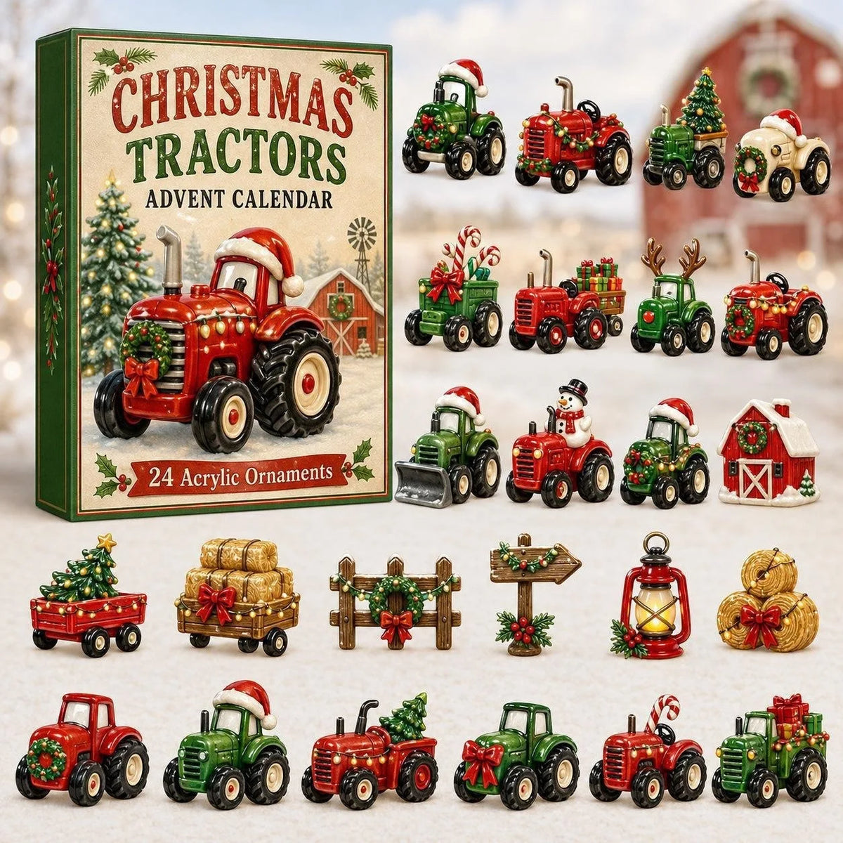 Classic American Cars Advent Calendar